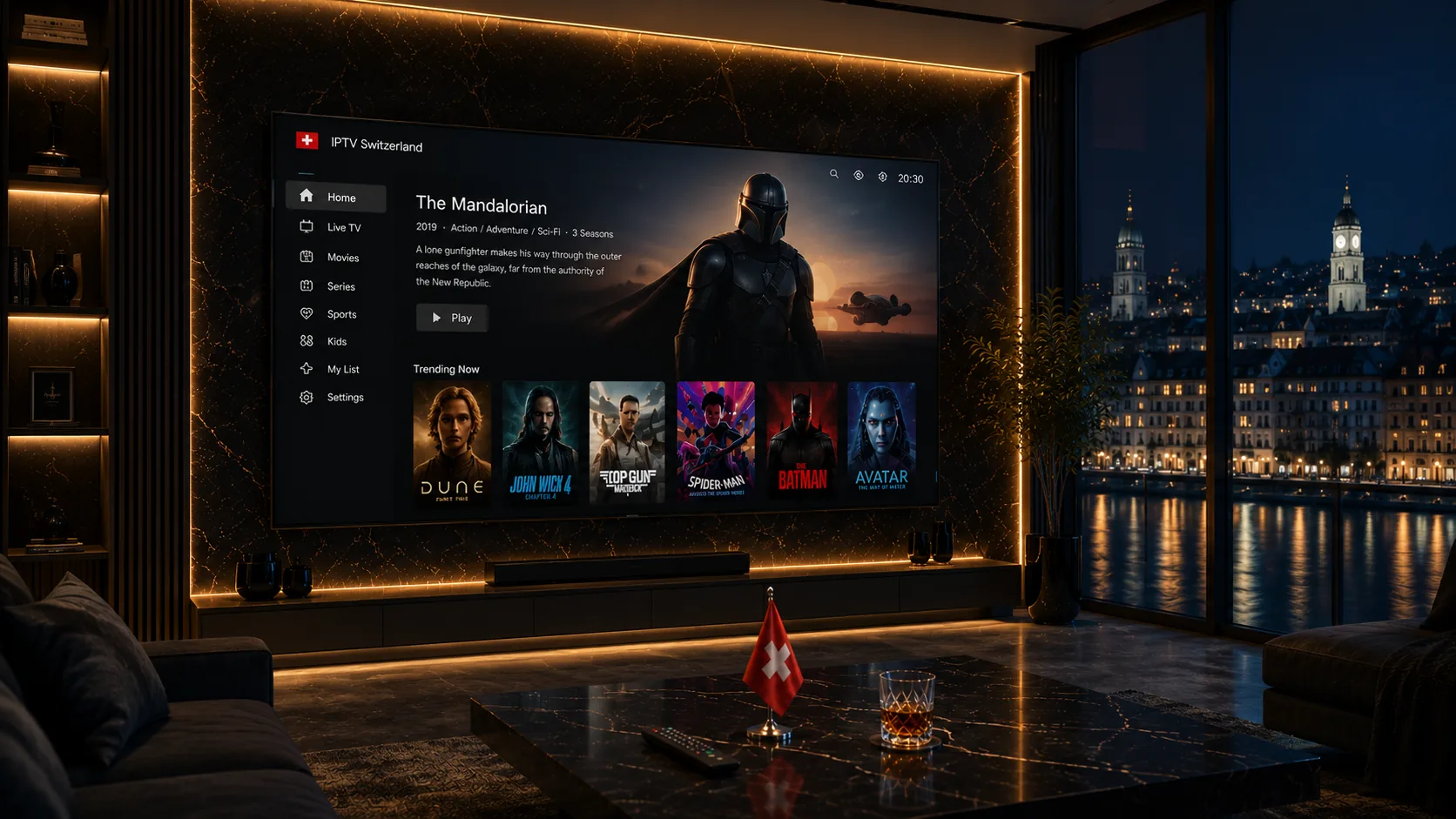 IPTV Smarters Pro auf Samsung und LG Smart TV einrichten 2026 — TV Schweiz Anleitung Schritt-für-Schritt