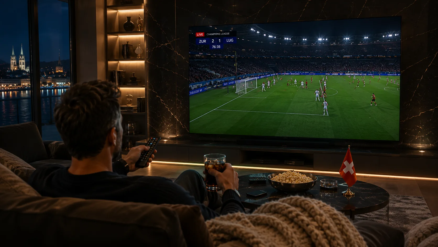 IPTV Schweiz — Champions League live in Zürich und Lugano streamen